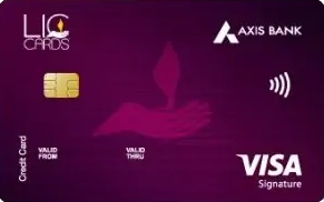 Axis LIC Signature Credit Card