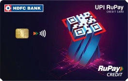 HDFC Bank UPI RuPay Credit Card