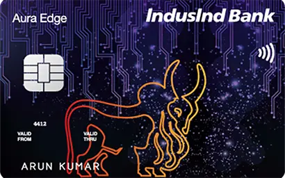 IndusInd Platinum Aura Edge Credit Card