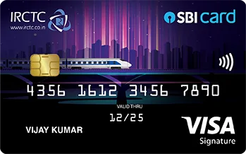 SBI IRCTC Credit Card