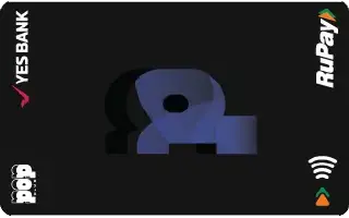 Yes Bank Pop Club Credit Card